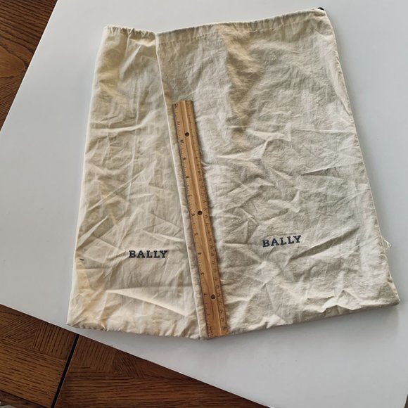 Bally Shoe Dust Bag Excellent Clean Condition (just wrinkled) - Picture 2 of 2
